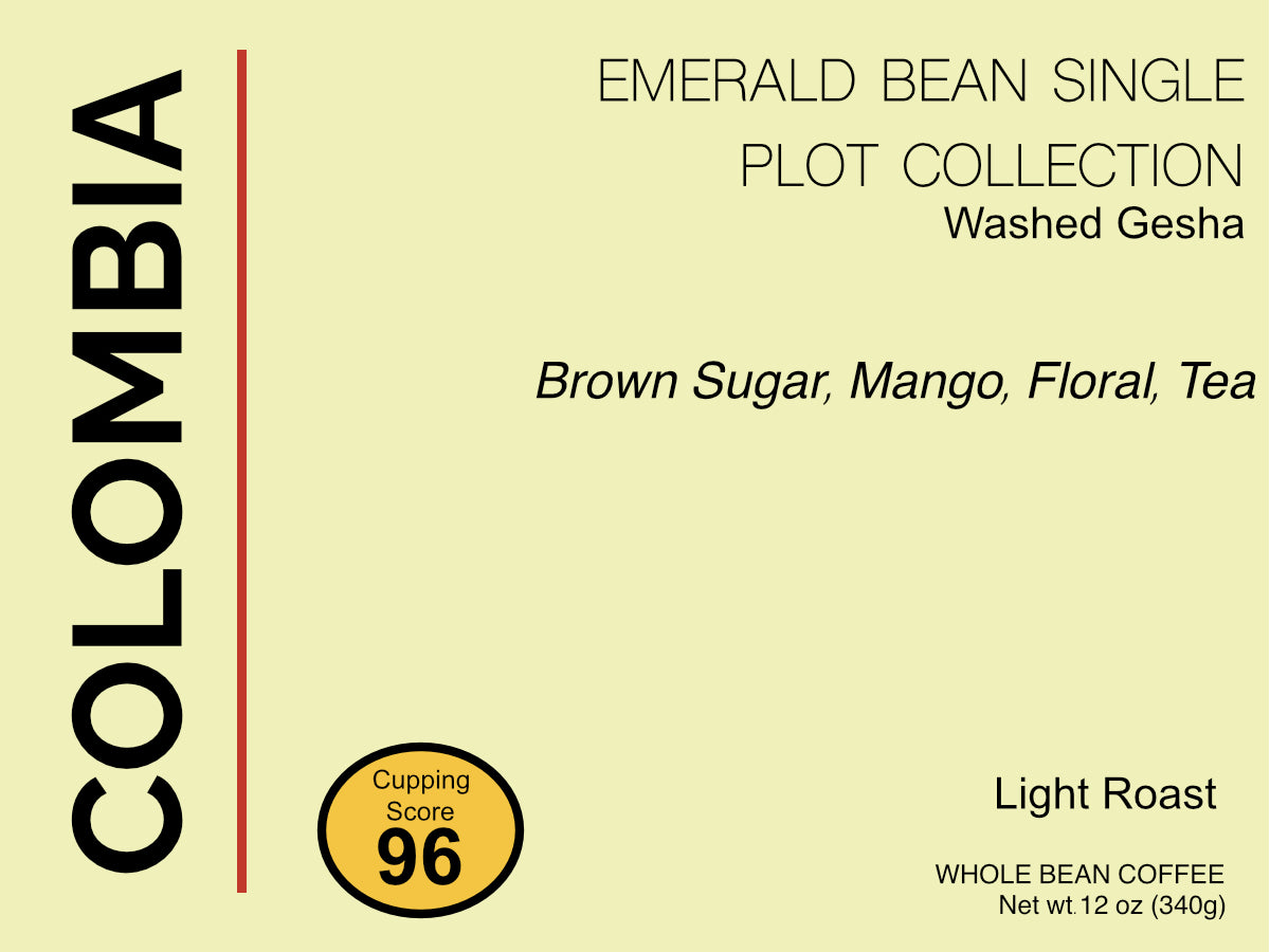 Colombia - Emerald Bean Single Plot Collection Gesha