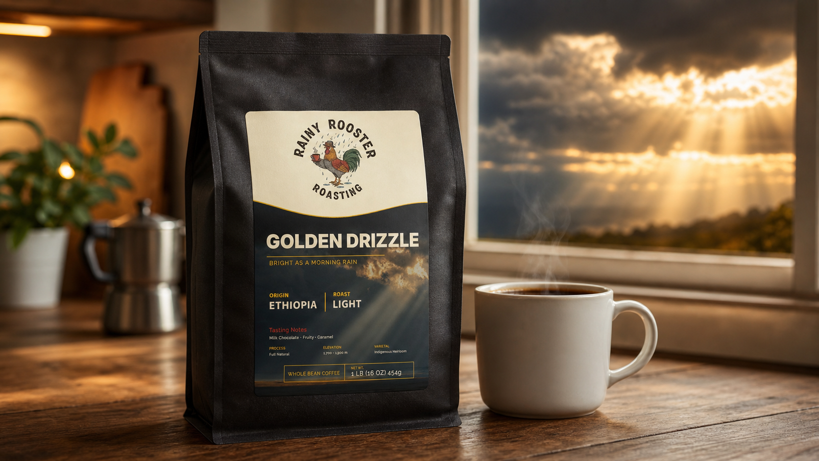 Golden Drizzle (Ethiopia Natural single-origin)