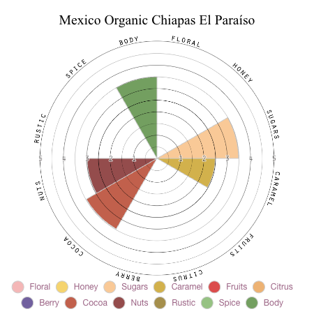 Mexico Organic Chiapas El Paraiso