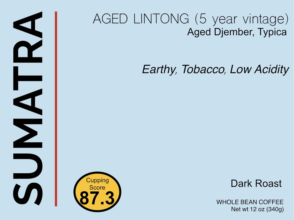Sumatra Aged Lintong (5 year vintage)