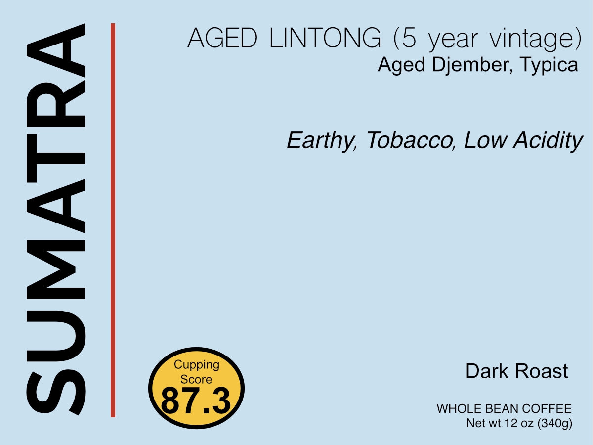 Sumatra Aged Lintong (5 year vintage)